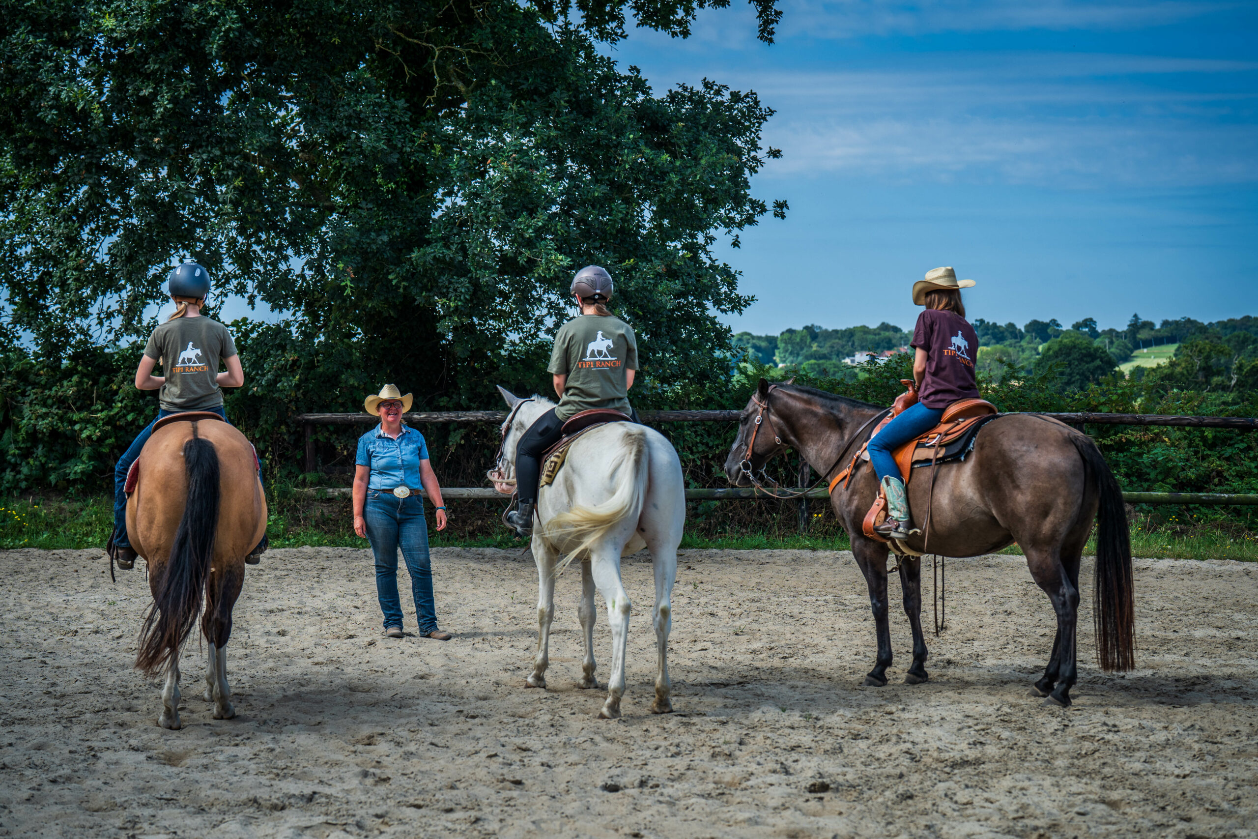 Equitation western pour les ados